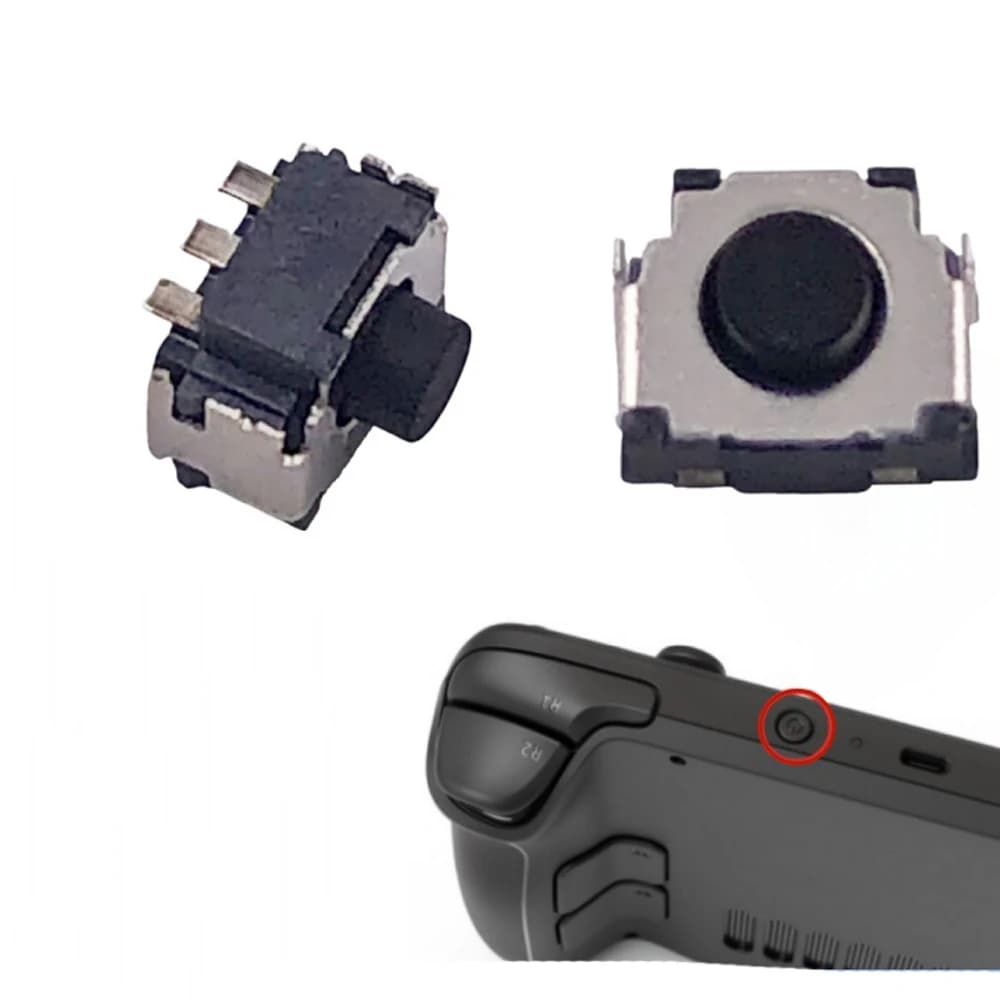 Micro-bouton de commutation de remplacement pour pont vapeur, bouton de commutation d'alimentation, 