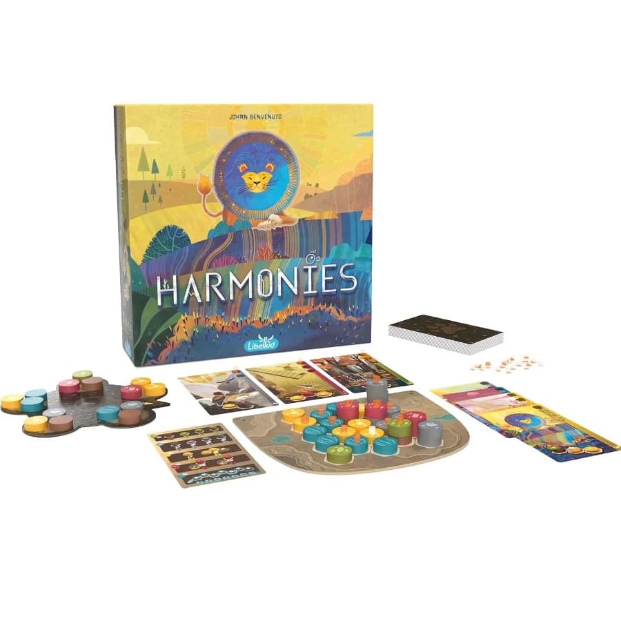 Harmonies - Jeux de société - Création de paysages et d'habitats pour les animaux - Stratégie et cré