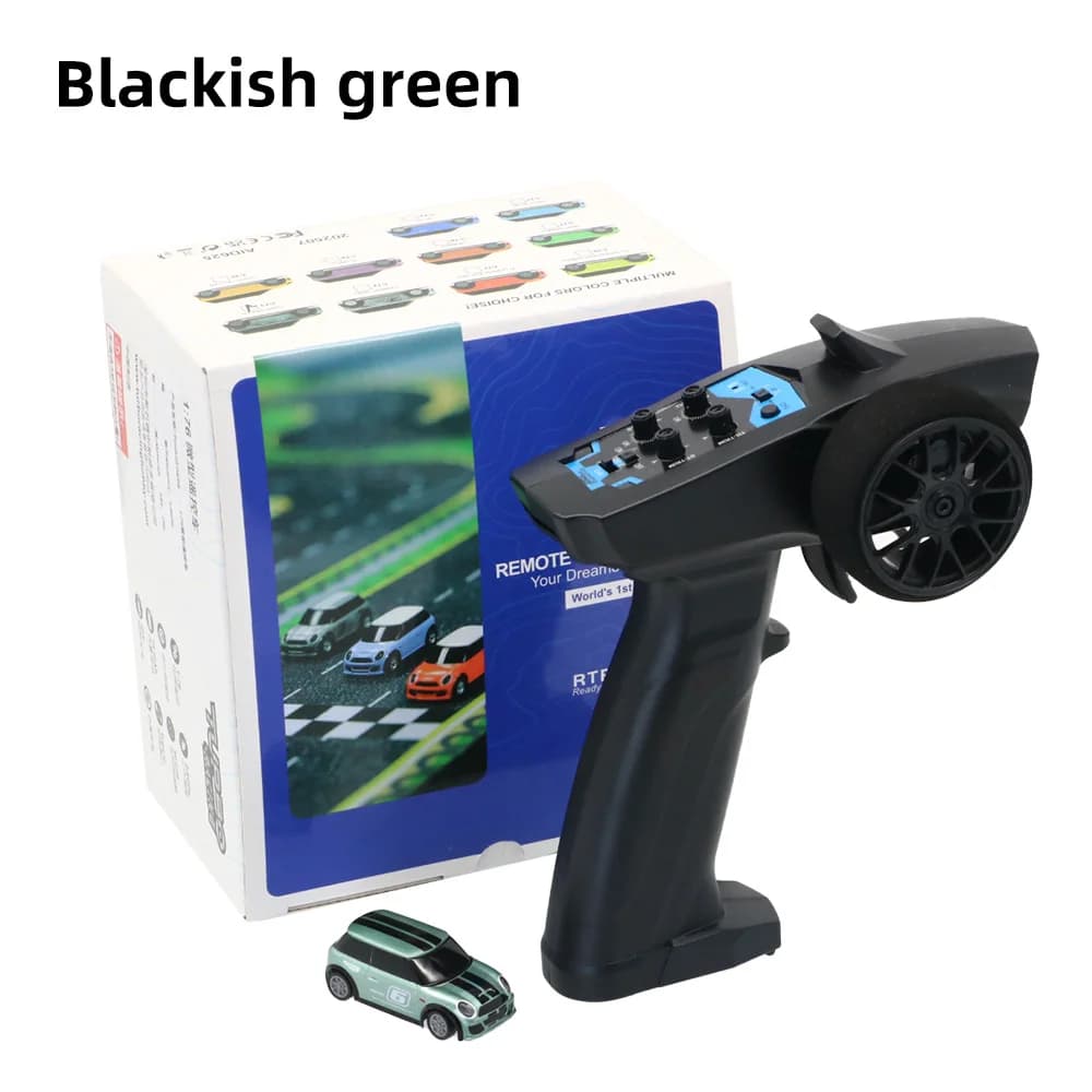 Turbo Racing 1:76 RC CAR Mini Cooper 2.4GHz pleine échelle RTR RC jouet voiture 1/76ème échelle Mini