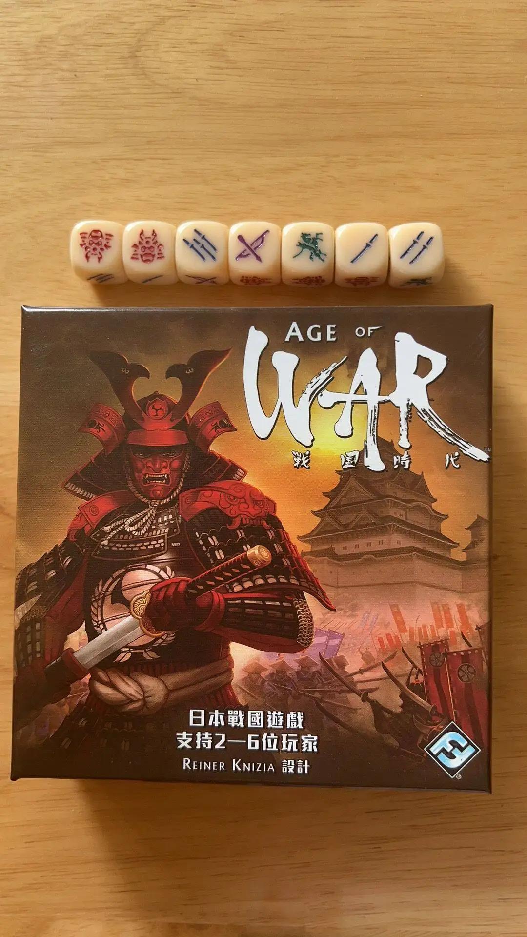 Jeu de société Age of War/Yokai/Tofu Kingdom, 2-6 joueurs, jeu de table amusant pour la famille/les 