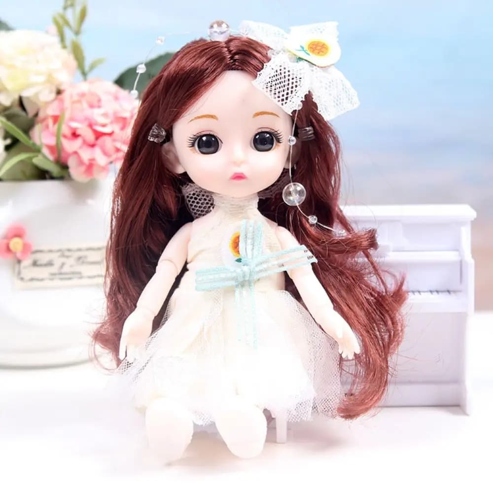 Figurine de Princesse Articulée pour Filles, Ensemble Mini Multi-Articulations, Princesse Articulée 