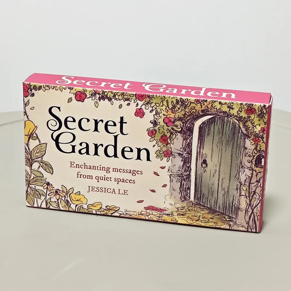 Secret Garden 40 cartes charmantes 10,5 x 6 cm contenant des petits panneaux et de l'encouragement i
