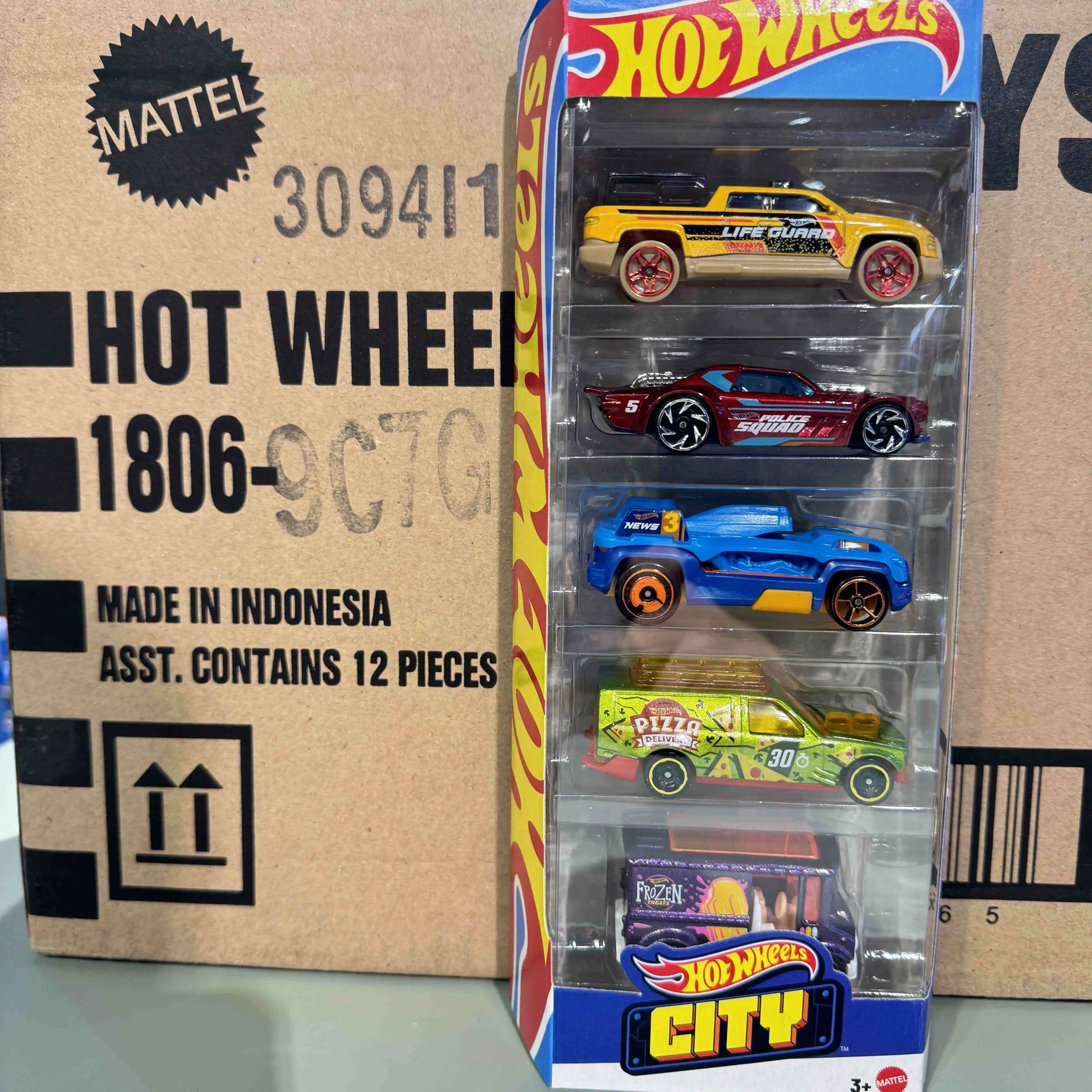 Mattel Hot Wheels X formule 1 1/64 5 paquets d'origine Moneygram Haas F1 équipe Kick Sauber F1 équip