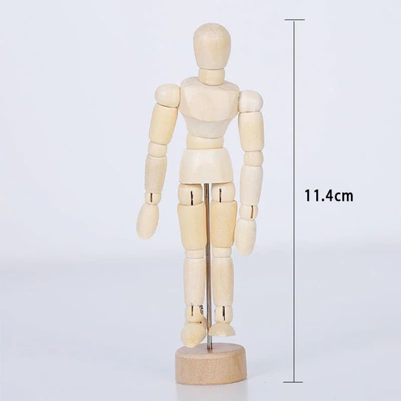 Mannequin homme en bois poupée articulée modèle Art dessiner croquis Mannequin décoration de la mais