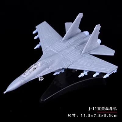 Modèle de construction 4D 27 styles 1:144, avion de chasse, hélicoptère armé, avion de reconnaissanc