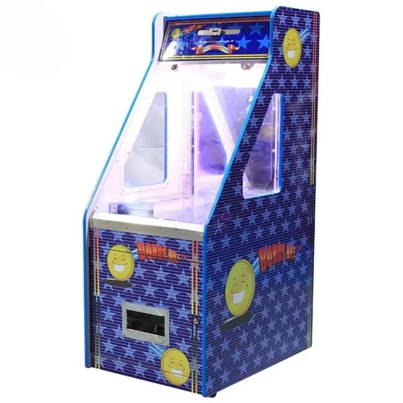 Machine de jeu d'échange de tickets d'arcade personnalisée, pousse-pièces original avec fonction bon