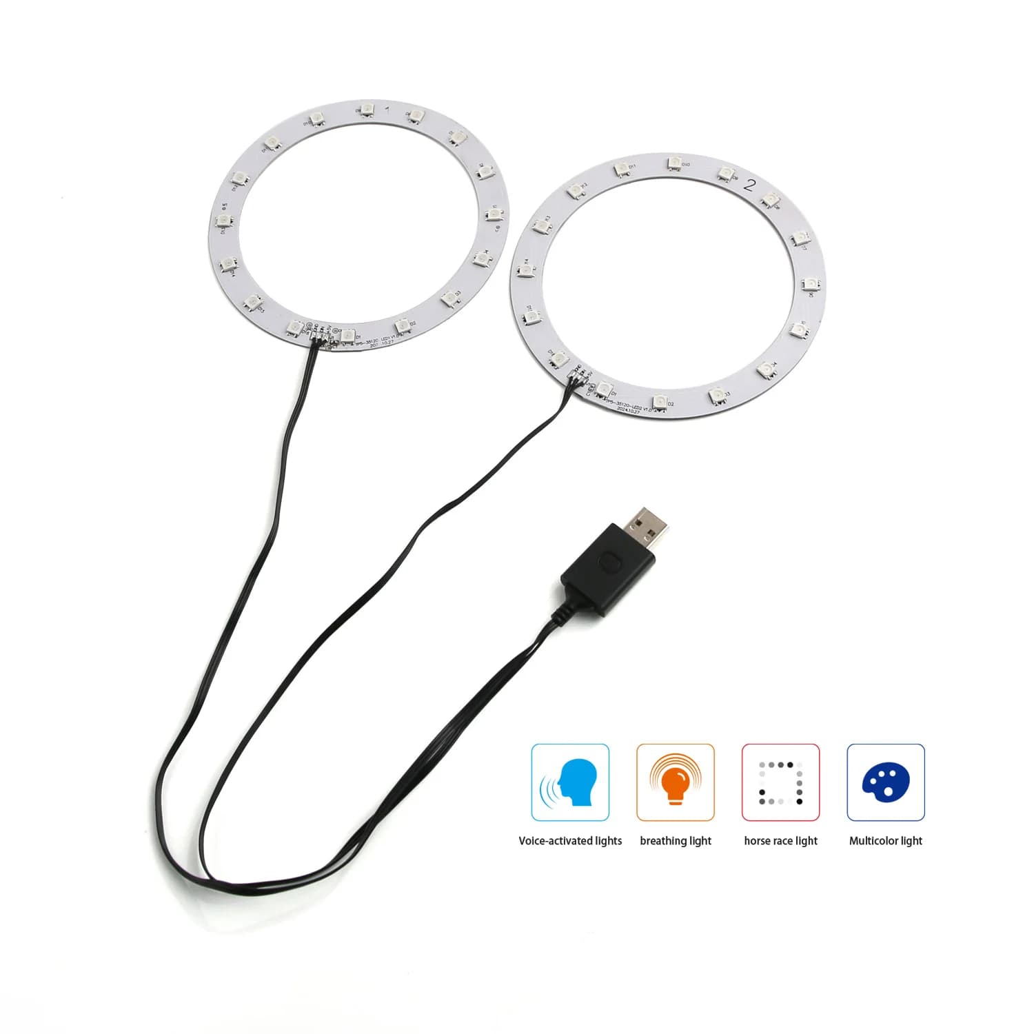 Lampe RGB pour Console PS5, bande lumineuse LED à effets multiples pour ps 5/PS5 Pro/ps5 slim, éditi