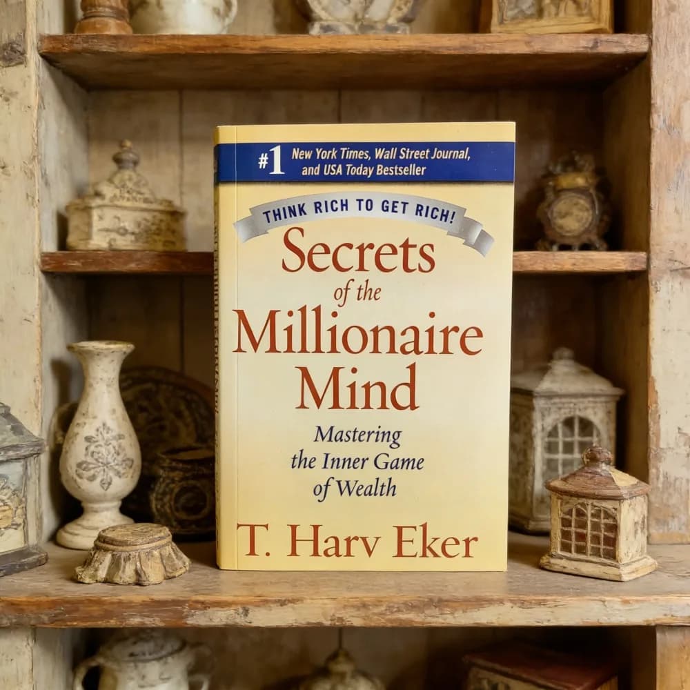 Secrets of the Millionaire Mind, livre en anglais, édition brochée, guide de la pensée millionnaire,