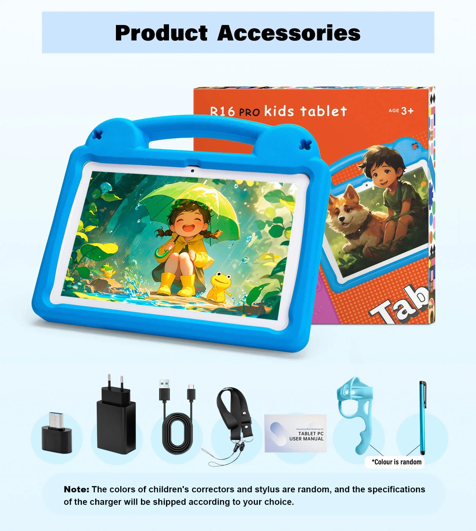 Tablette Enfant Paitanry 2025 Android 15 10,1 Pouces Octa Core 8 Go (3+5 Extensibles) RAM 64 Go ROM 