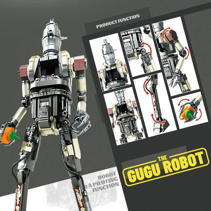 Jouet de construction de Machine, modèle Star IG11, Robot de l'armée MOC, blocs, cadeaux de noël pou