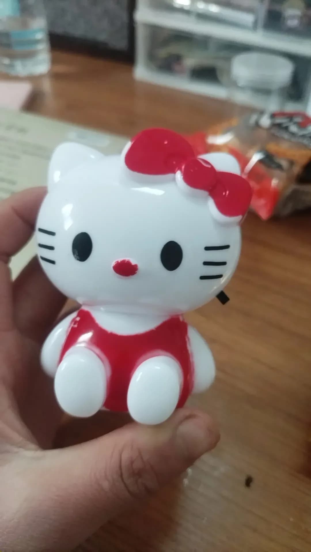 Bonjour kitty trucs veilleuses interrupteur enfichable lumière blanche chambre chevet fille mignon s