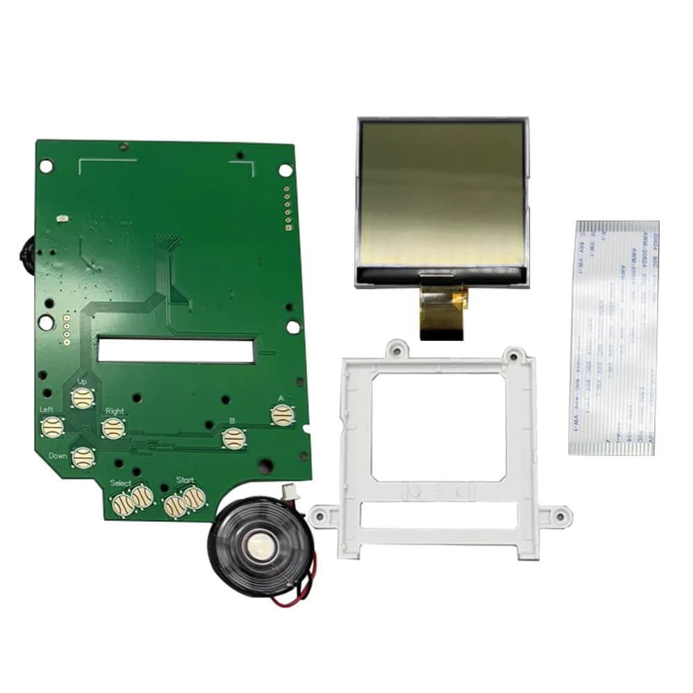 Kits d'écran LCD IPS en niveaux de gris de 2,5 pouces pour GameBoy GB DMG, taille originale, LCD hau
