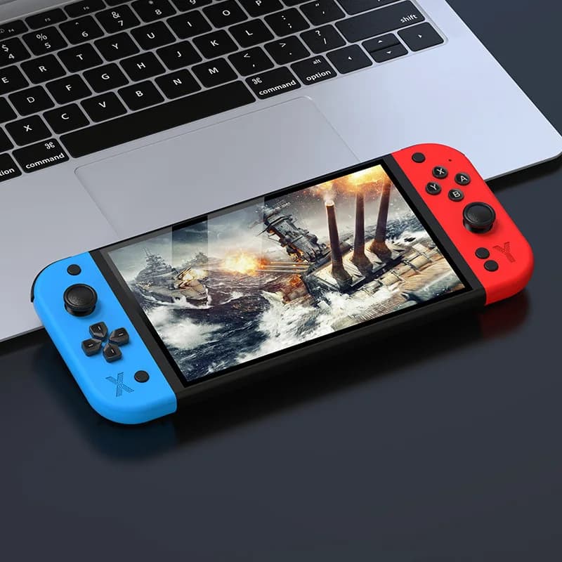 Console de jeu Portable G90, écran IPS HD de 7 pouces, Arcade de jeu rétro pour PSP/PS1 64 go, contr