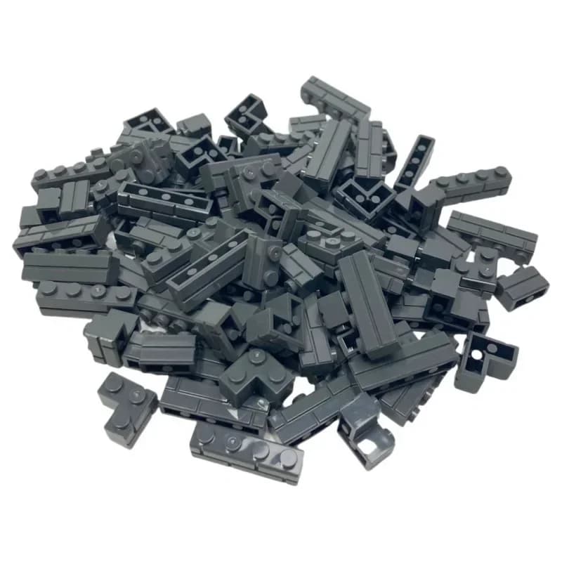 120 pièces bloc de Construction Simulation ville mur brique bloc de Construction modèle accessoires 
