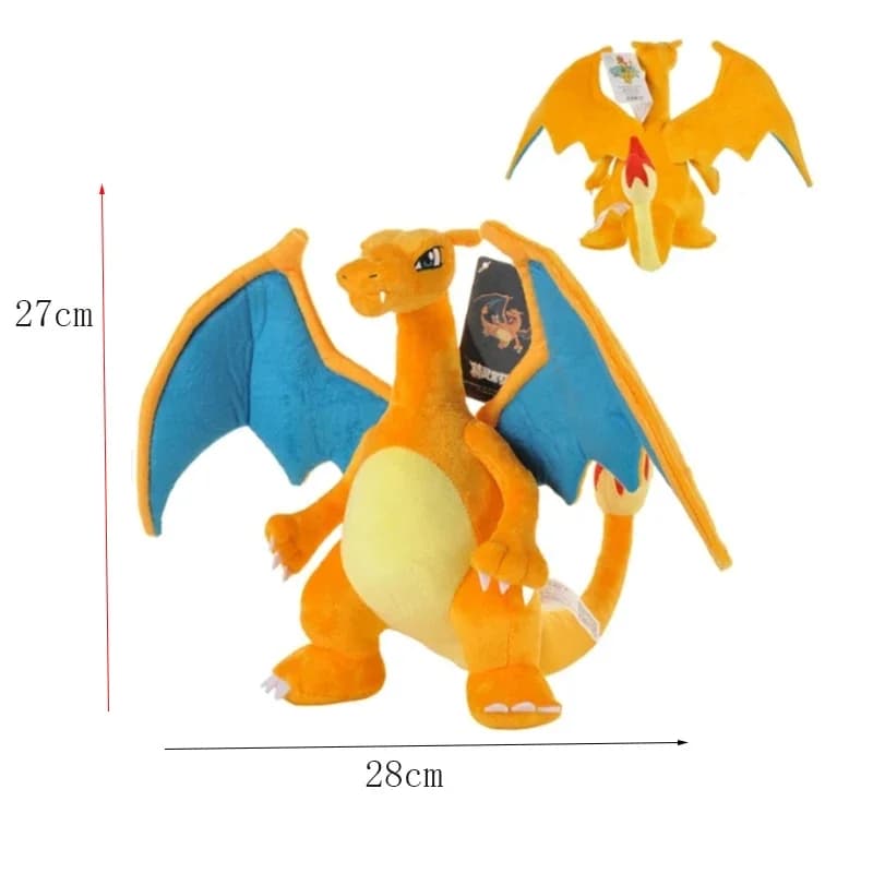 Mega Charizard X Y jouets en peluche doux mignon Figure d'anime Kawaii brillant Gigantamax Rayquaza 
