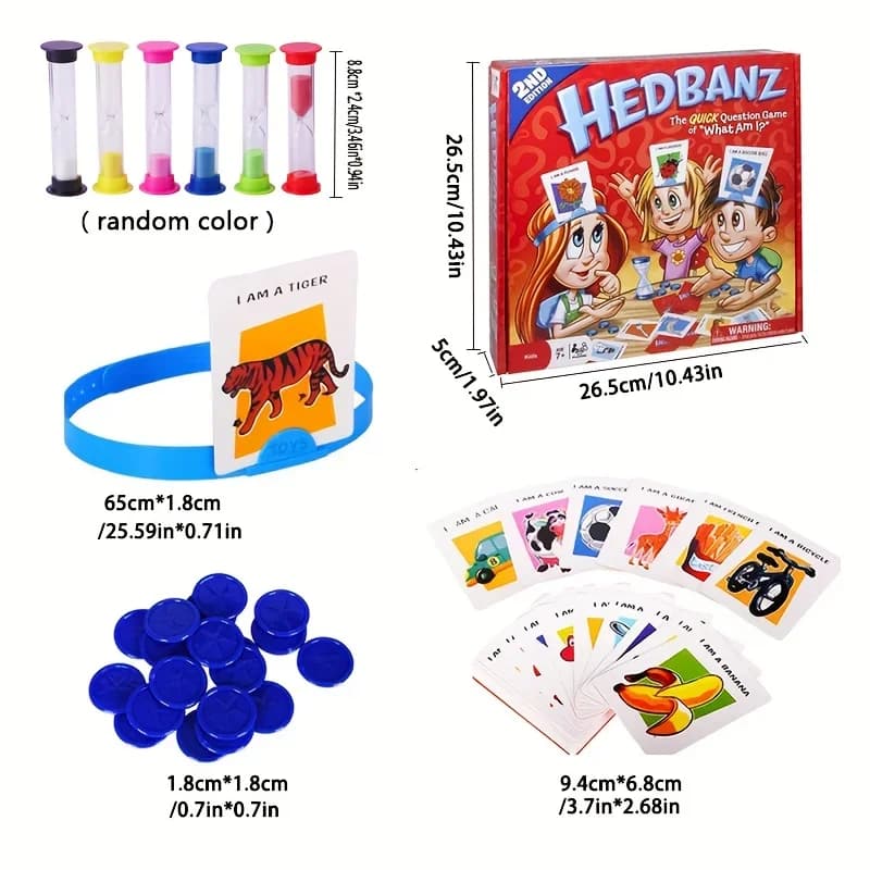 Jeu de société classique Excitant Guessing Who, parfait pour les fêtes, les réunions, les vacances e