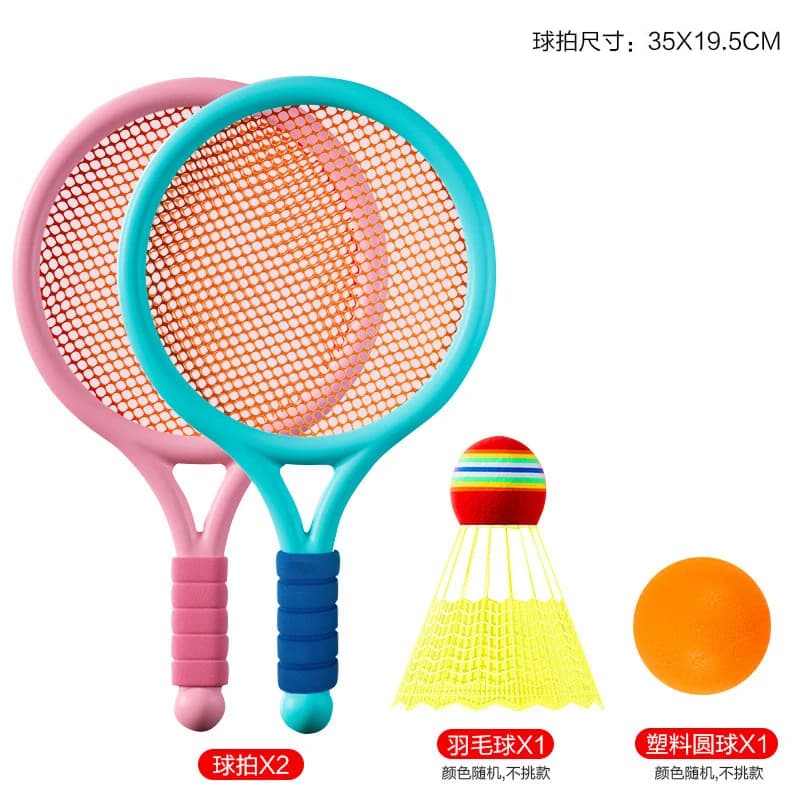Raquettes de tennis pour enfants, sports de plein air, raquettes de badminton, ensemble de jouets po