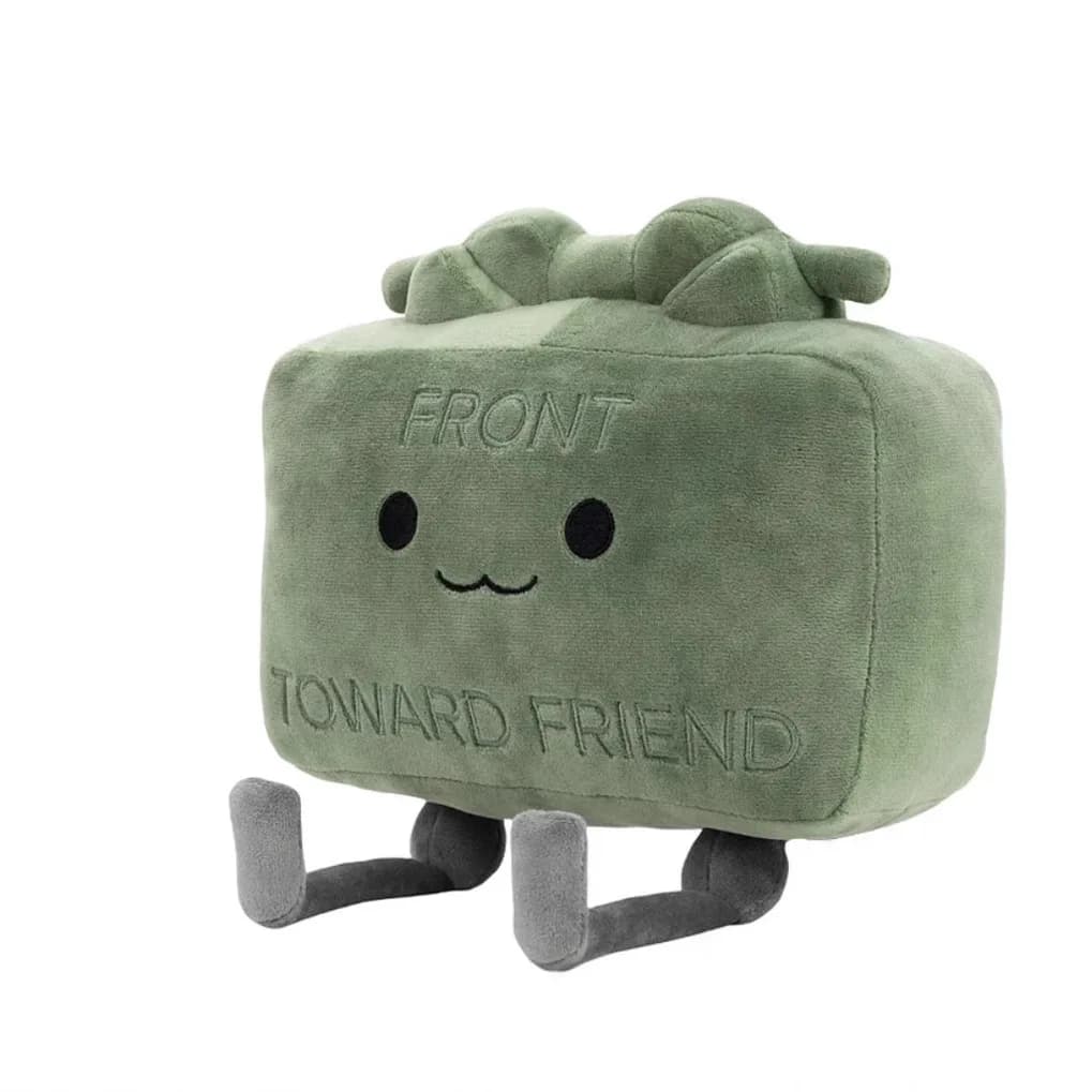 Nouveau 20 cm argile chaude l'argile-plus peluche poupée jouet dessin animé mignon doux petit carré 