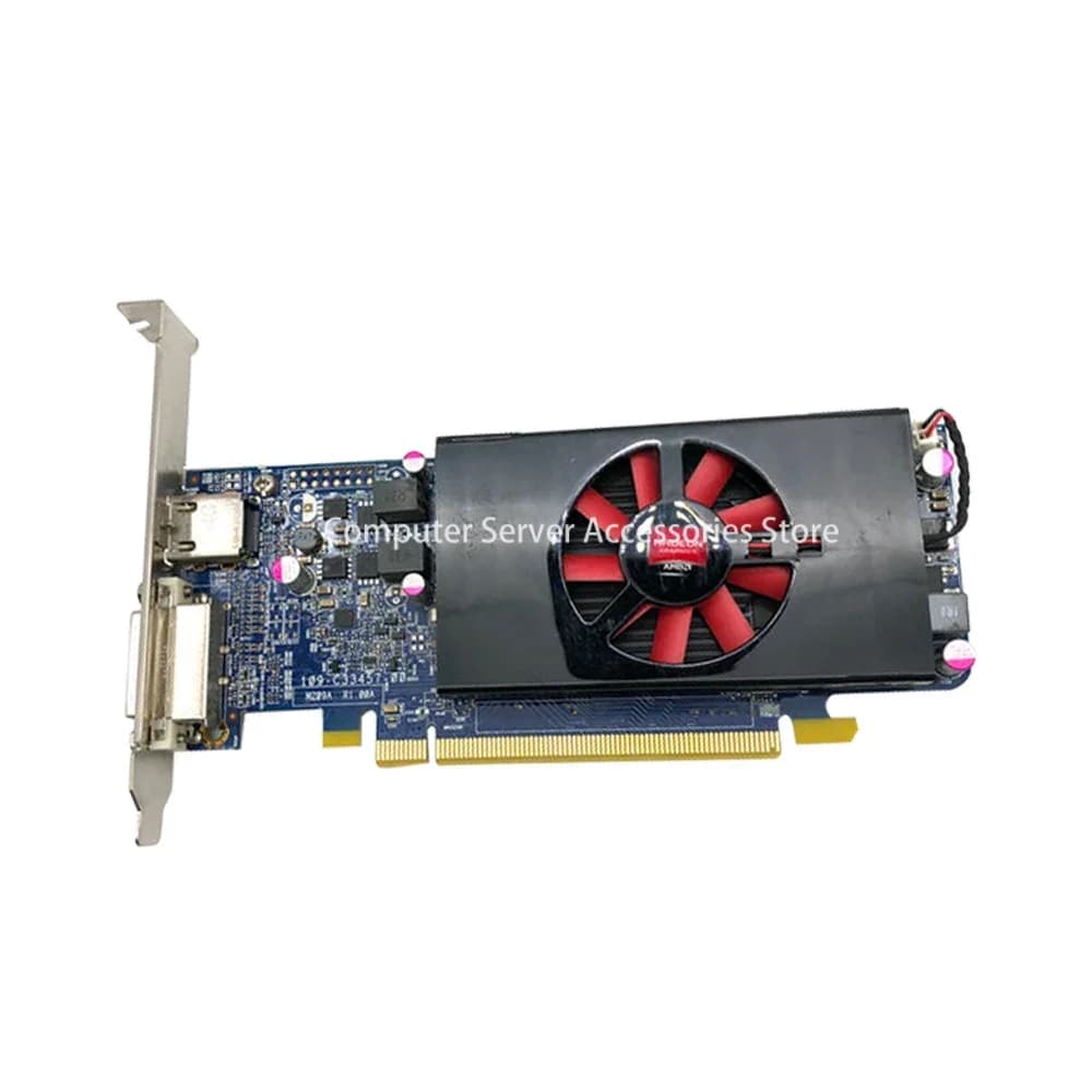 Carte de Jeu de Crèche D5 Originale HD 7570 HD7570, 1G, Dogénébit, Couteau DVI + DP, Prend en Charge