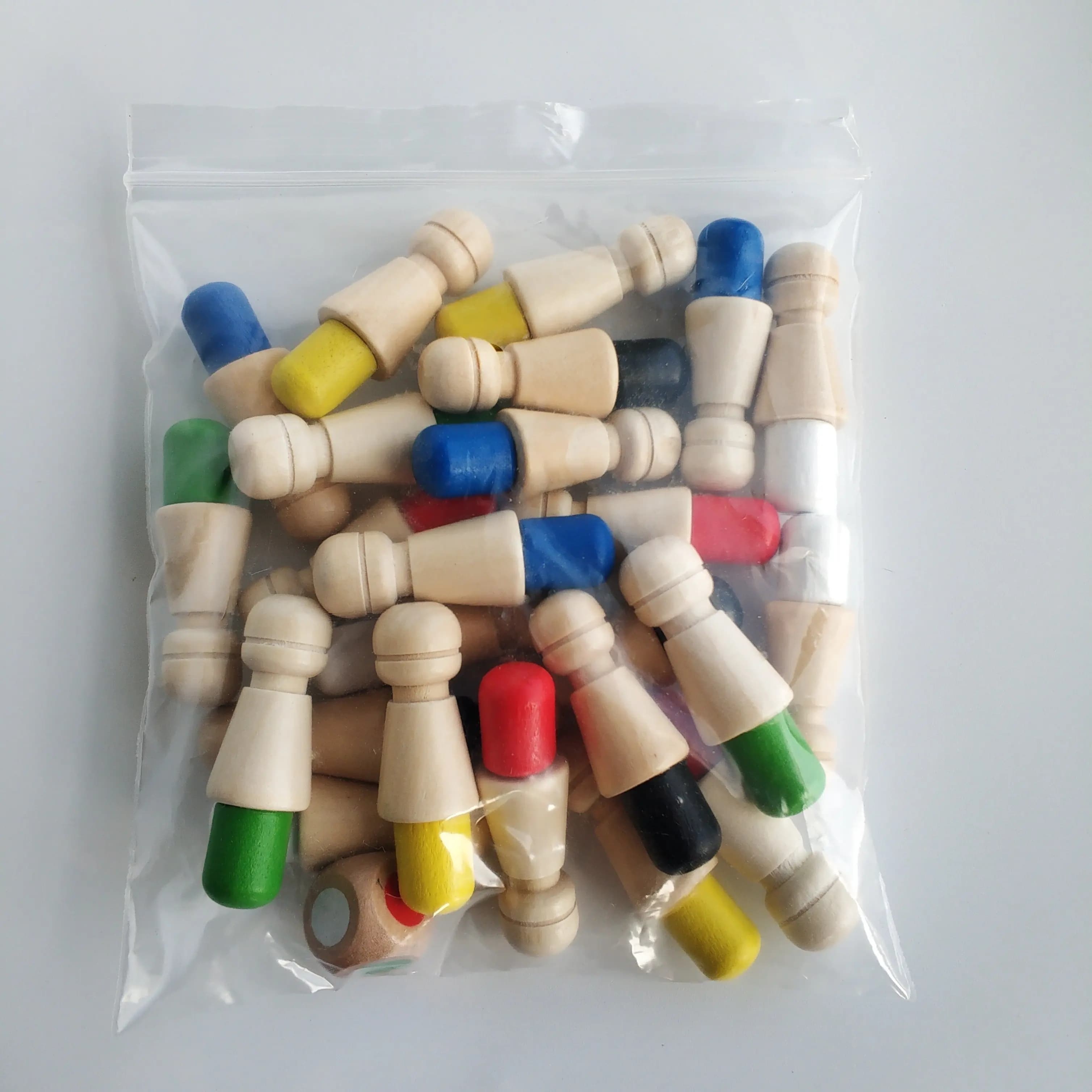 Jeu d'échecs à mémoire de forme en bois pour enfants, bâton de correspondance des couleurs, puzzle, 