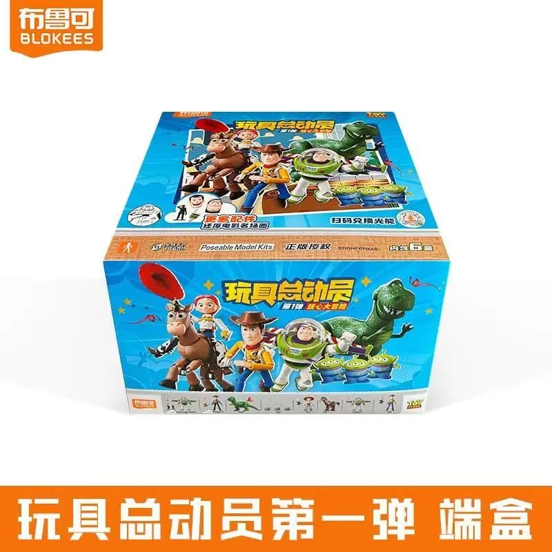 En stock, figurines d'action Blokees Toy Story Elite Edition EE01 Buzz Lightyear Woody, modèles de c