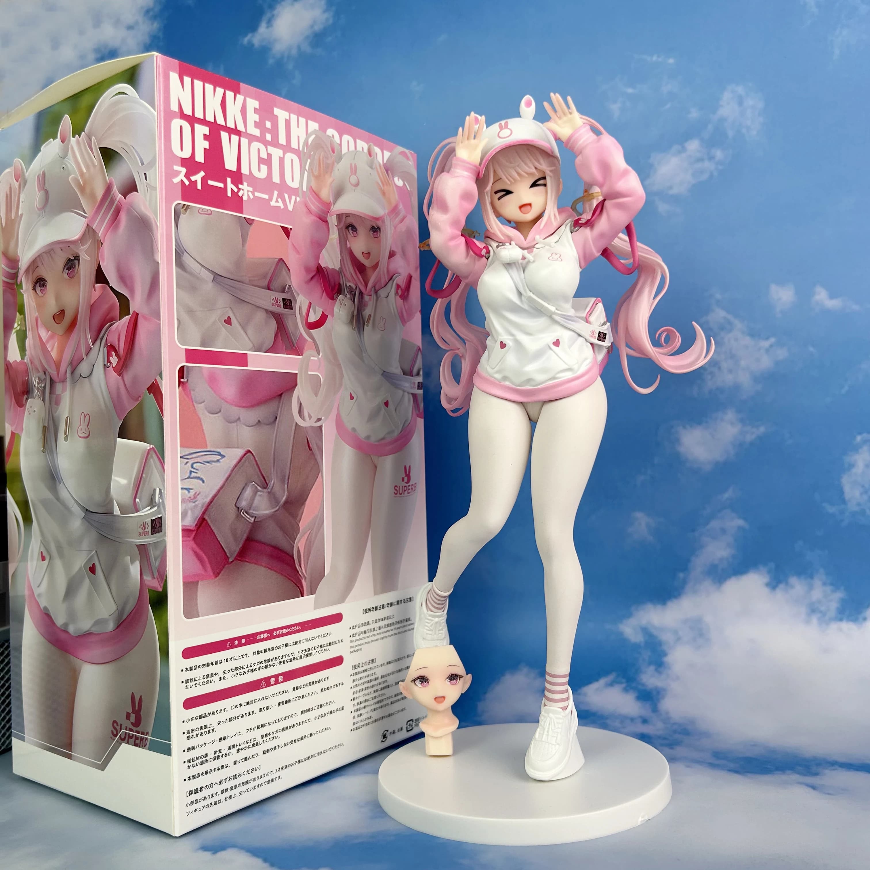 Figurine Alice Nikke: la déesse de la victoire, personnage de jeu Alice, Statue Gk en Pvc, poupées m