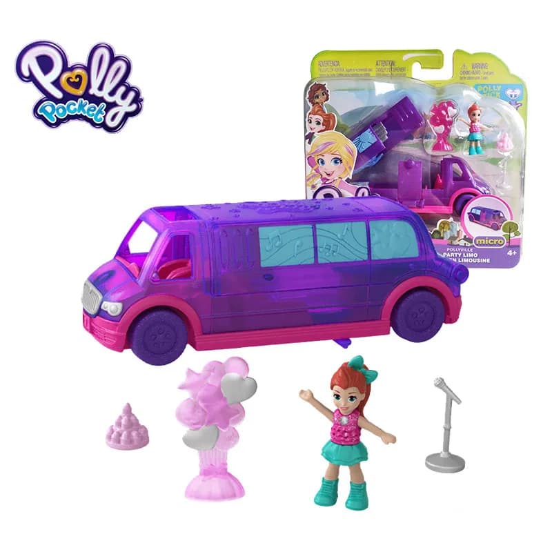 Accessoires Surprise Polly Pocket Spin originaux, variété de crème glacée, tasse d'ananas, Micro pou