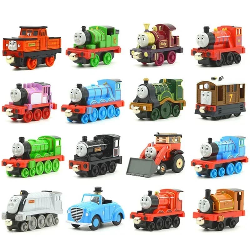 En Stock magnétique Thomas et ses amis Train dévisions 1/43 chemin de fer Push-Along Train Douglas T