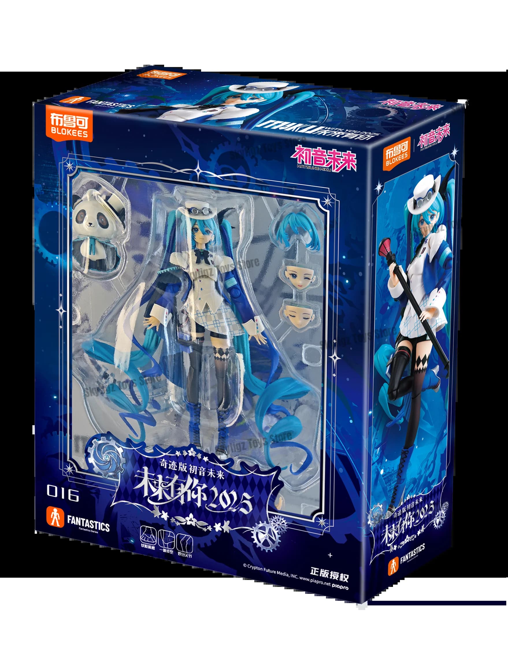 En Stock nouveau produit Blokees Miracle édition Hatsune Miku le futur est avec vous 2025 figurine j