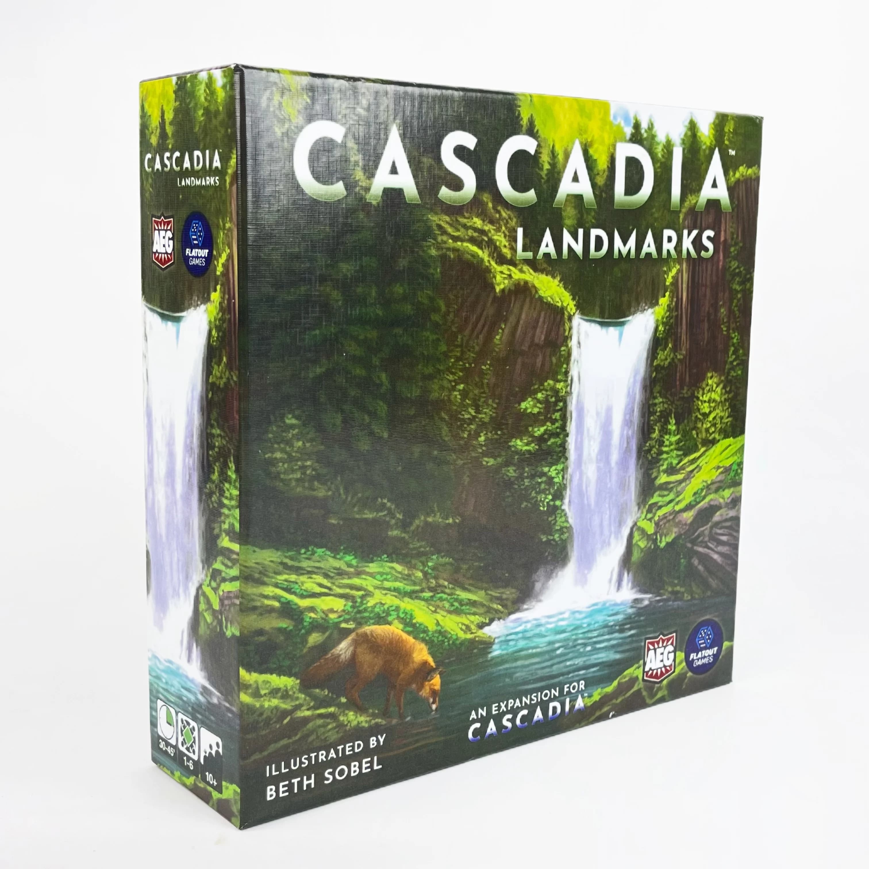 Jeu de société – Cascadia : Landmarks Big Box Deluxe Edition |   Extension de jeu de stratégie |   N