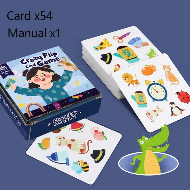 Cartes mémoire, jouets, jeux de reconnaissance des animaux et du trafic, jeux de logique, jouets d'e