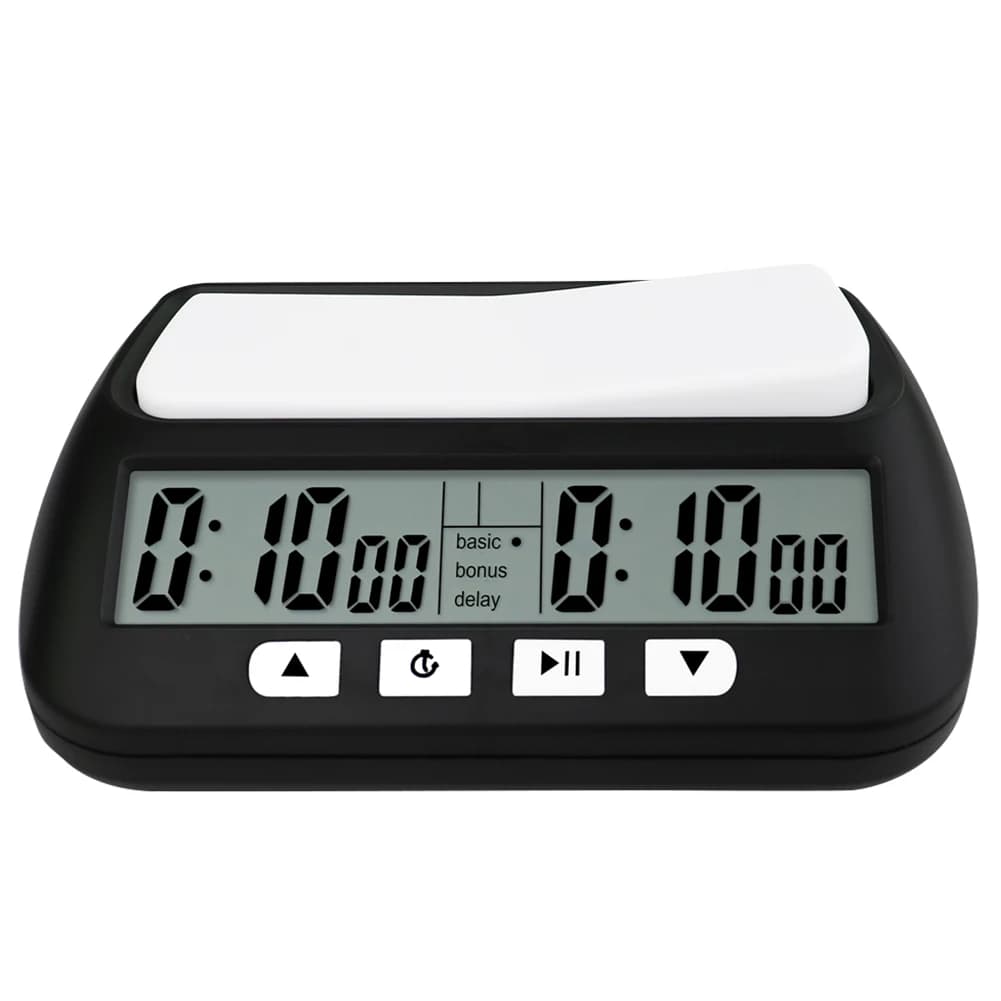 Horloge d'échecs, minuterie numérique d'échecs professionnelle, chronomètre de jeu de compétition d'