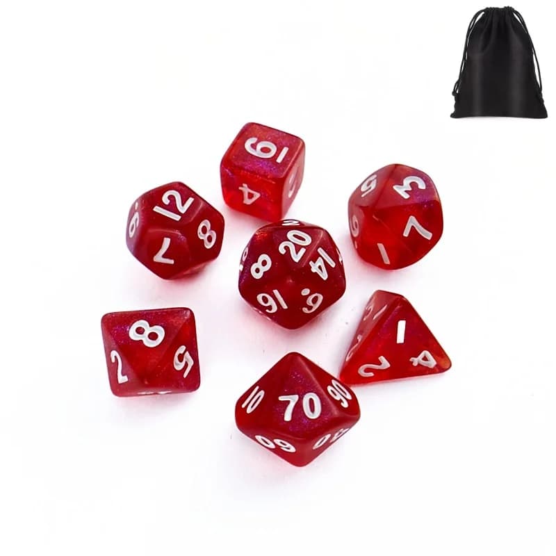 Mini dés DND dés D4 D6 D8 D10 D12 D20 visages et gestes dés pour TRPG Dungeon Dragon figurines minia