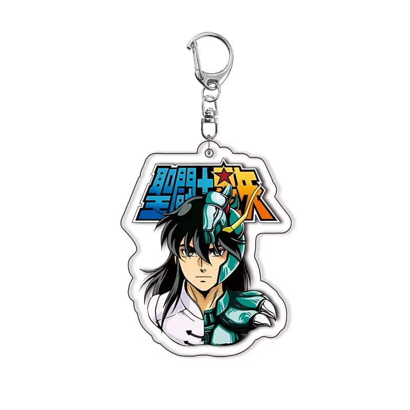 Saint Seiya Aniem porte-clés mignon personnage de dessin animé porte-clés pour accessoires sac pende