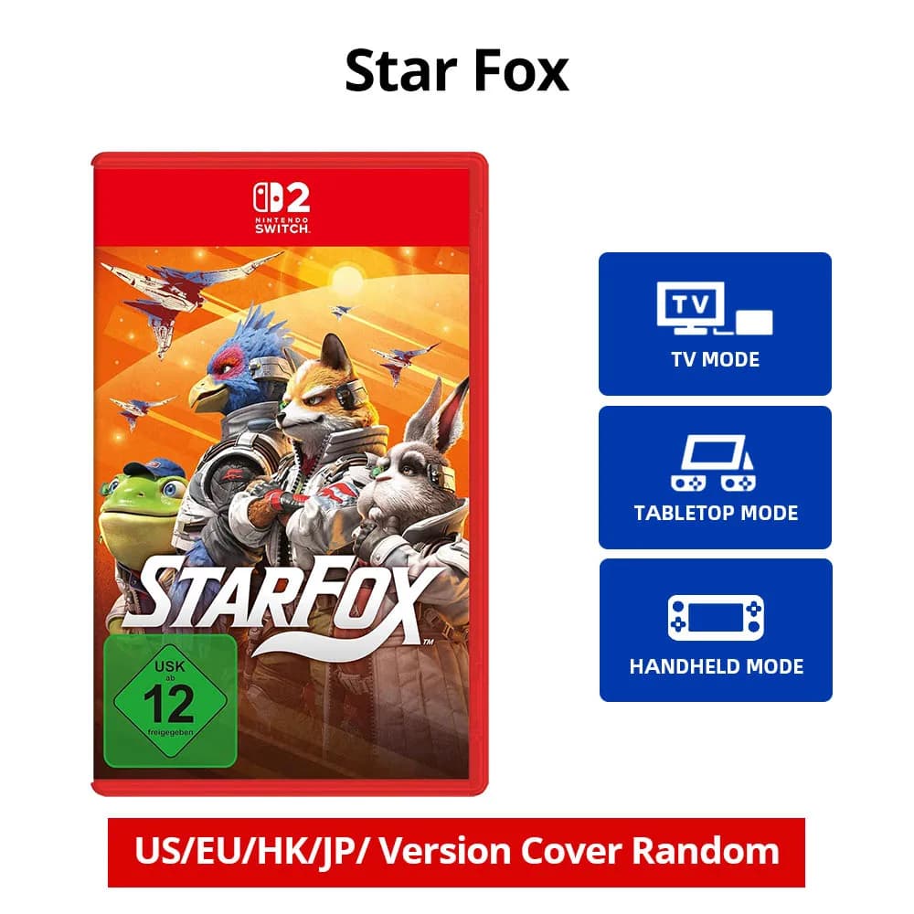 Offres de jeux Nintendo Switch 2 - Star Fox - Jeux d'aventure, d'action et de genre RPG - Édition Sw