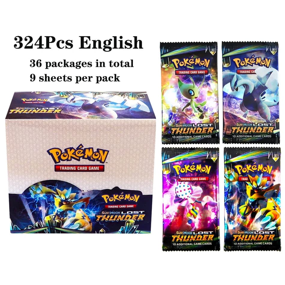 Boîte d'affichage Pokemon TCG: Sword & Shield-Fusion Strike Booster (36 paquets), carte de jeu de so