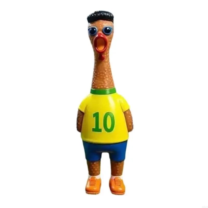 Chemise poulet hurlant jeu football, jouet farces amusant pour fêtes cadeaux avec effets sonores hil