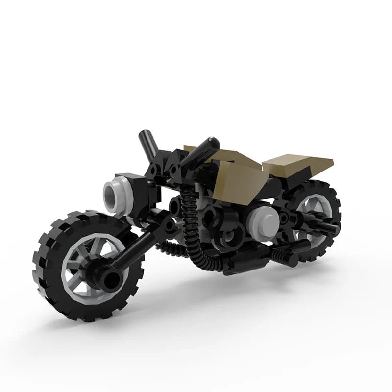 Moto de ville pour Smile Heroes, Creaitve Hurbike MOC, modèle de blocs de construction, kits de joue