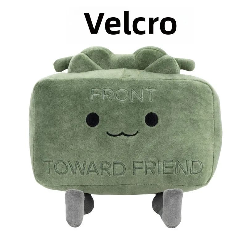 Kawaii Clay The Claymore peluche poupée jouet 20 cm dessin animé mignon doux petit carré argile la C