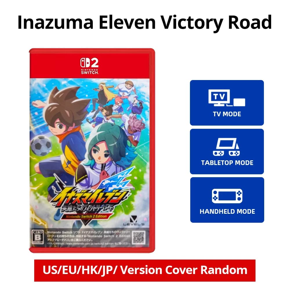 Jeu Nintendo Switch - Inazuma Eleven: Victory Road - Cartouche physique pour Nintendo Switch OLED Li
