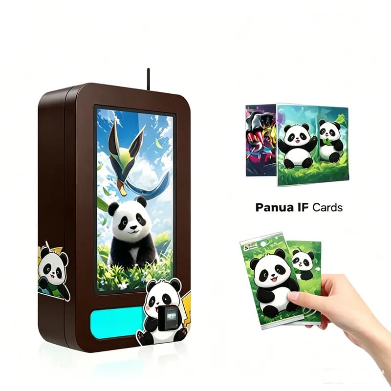 Distributeur automatique de cartes de personnages d'anime, cartes TCG COG, jeux, paquets, boîtes, ca