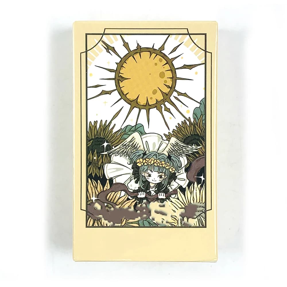 Jeu de cartes de tarot, divination du destin, jeu de société, illustrations vibrantes, idéal pour le