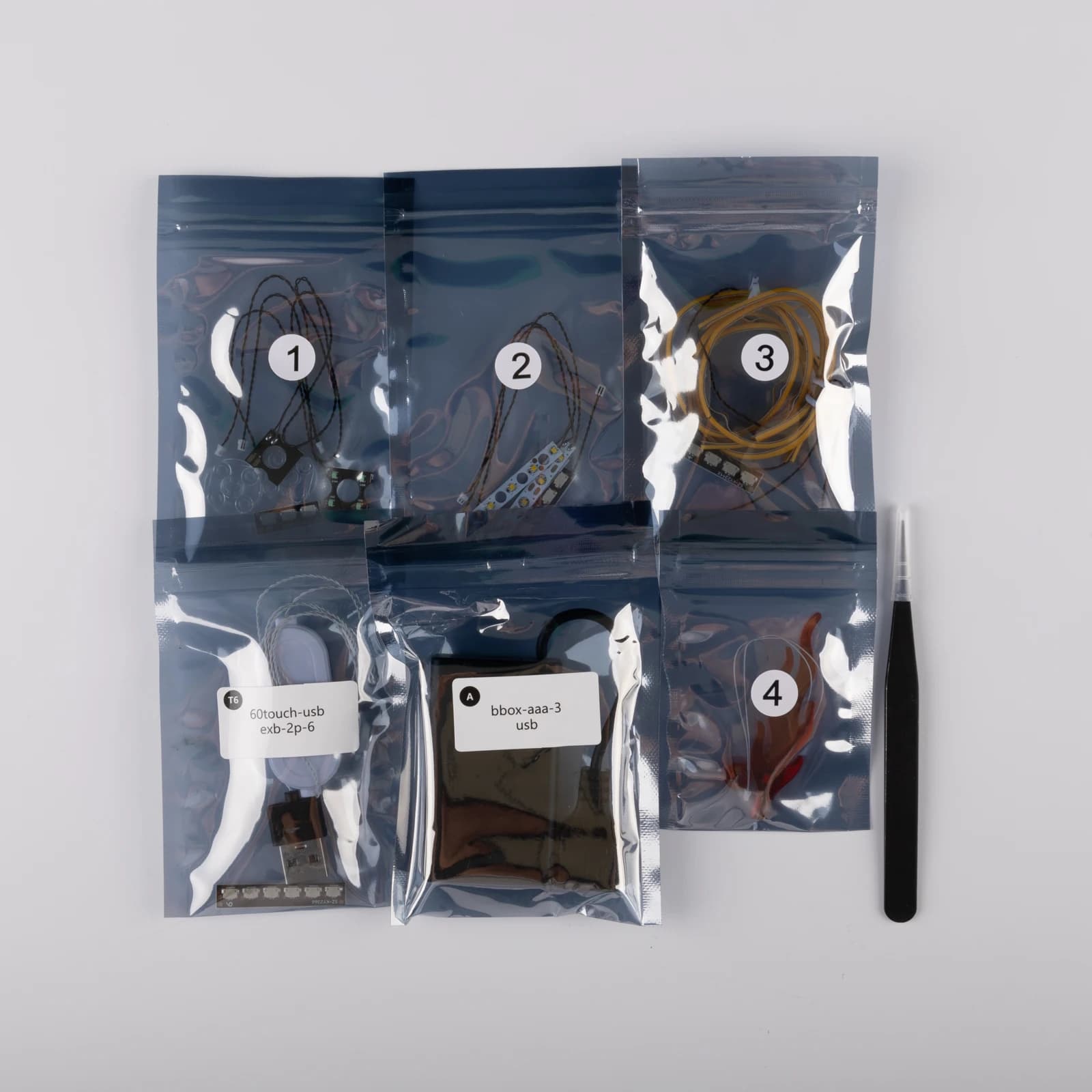 Kit d'éclairage LED pour blocs de construction LEGO Tintin Moon Rocket 21367, sans modèle