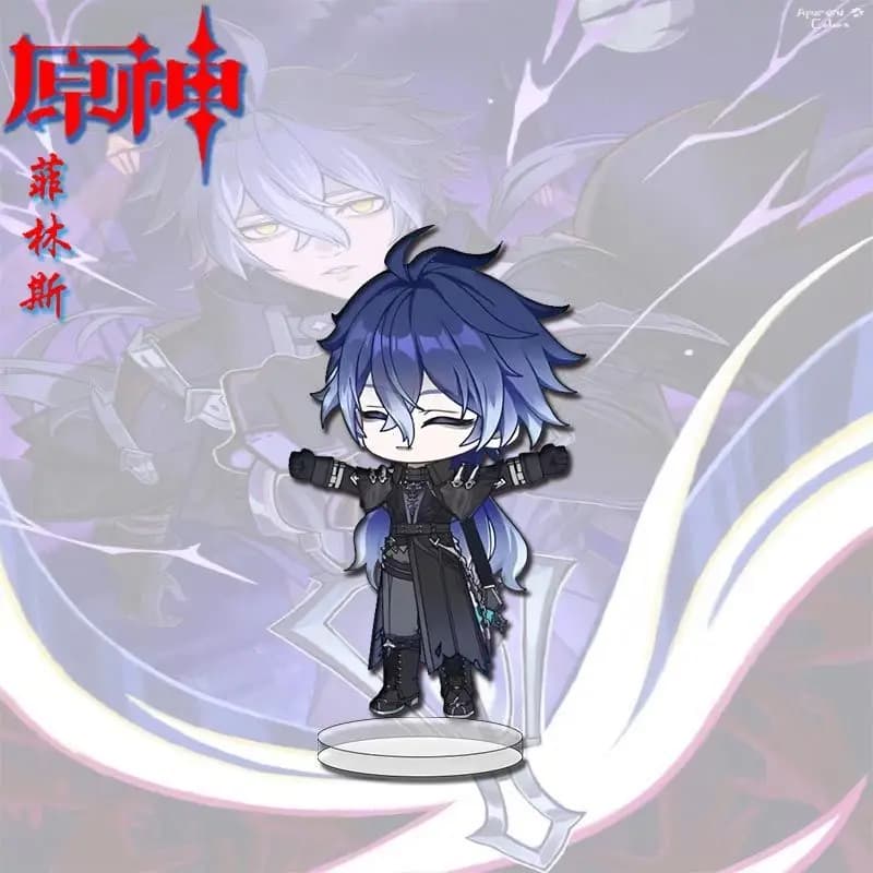 Flins – support de figurines de dessin animé, plaque modèle Genshin Impact, accessoires de décoratio