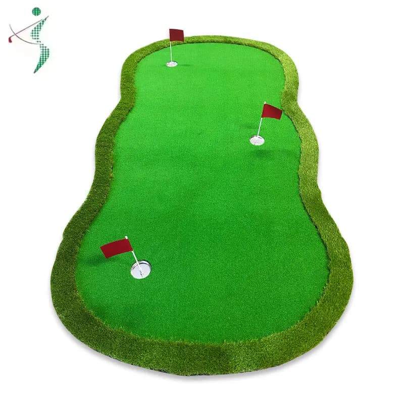 Tapis d'entraînement intérieur et extérieur, simulateur vert de Golf Portable, équipement de Golf, M