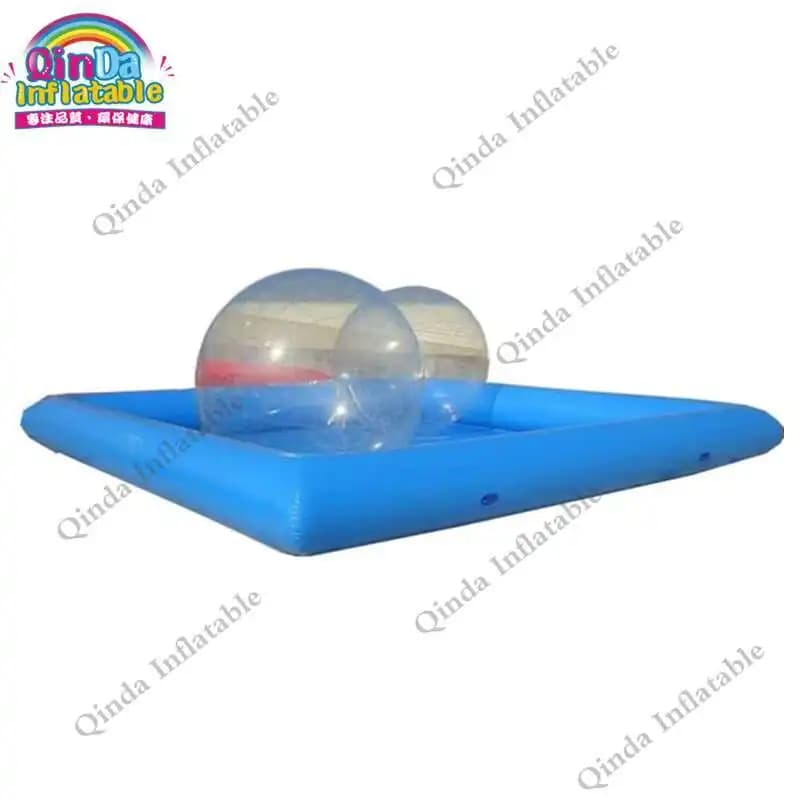 Piscine gonflable bleue pour enfants, prix d'usine, 6x4x0.65M, sable gonflable de chine