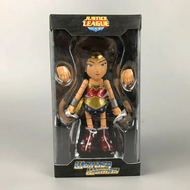 HEROCROSS DC Comics-Figurines d'action, Justice League, Smile Man, Batman, Wonder Woman, Butter Gift