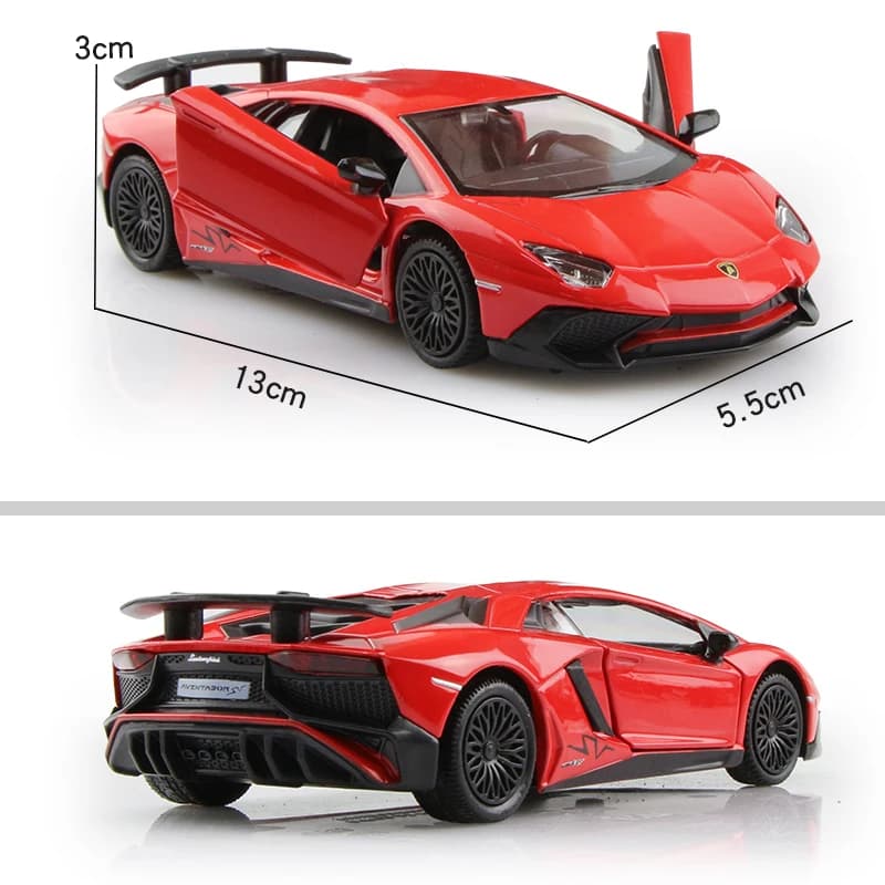 Lamborghini Revuelto nouvelle Simulation de supercar moulé sous pression et véhicules jouets RMZ cit