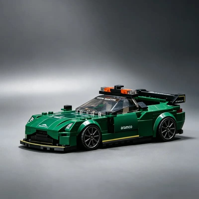 Nouveau modèle 2026 de voiture de sport de simulation en blocs de construction à assembler soi-même,