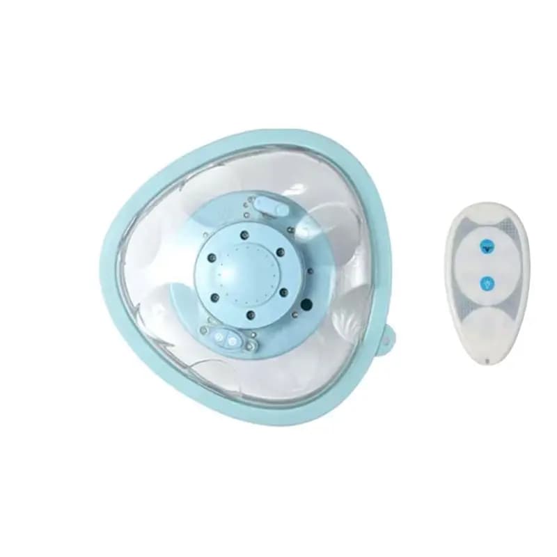 Fontaine d'eau flottante BSEVB avec lumières sous-marines, pompe alimentée, pour extérieur, 2 modes 